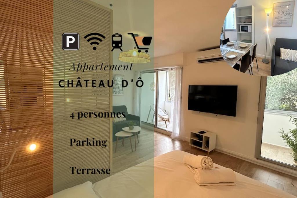 041 - Studio Le Chateau D'O, Appart 4Pers, Parking, Proche Faculte De Medecine Montpellier Dış mekan fotoğraf