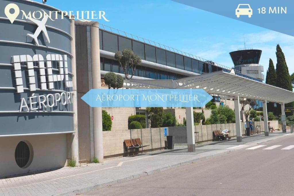 041 - Studio Le Chateau D'O, Appart 4Pers, Parking, Proche Faculte De Medecine Montpellier Dış mekan fotoğraf